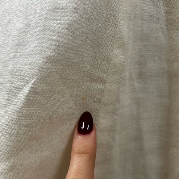 Betsy Johnson Vintage Cottagecore Butter Yellow Mini Dress Lace Details Size 8 - Picture 11 of 12